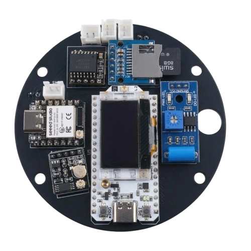 AntiHunter DIGI node board, fully populated